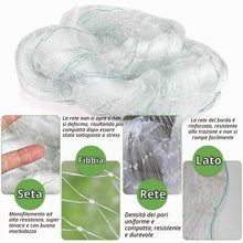 Carica l'immagine nel visualizzatore di Gallery, Rete Anti Piccioni,Rete Anti Uccelli,Rete per Pollaio 5 x 8 m,Rete Pollaio,Rete da Giardino Maglie 2,5cm,Rete per Uccell