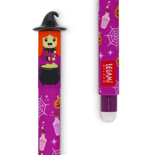 Carica l'immagine nel visualizzatore di Gallery, Legami - Set di 3 Penne Gel Cancellabili, The Boo Crew, Penne con Inchiostro Cancellabile Termosensibile, Nero, Viola, Rosso, Erasable Pen Halloween, Cancella Senza Consumare il Foglio