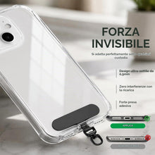 Carica l'immagine nel visualizzatore di Gallery, 4 Pezzi Toppa per Cordino Cellulare, Patch per Cordino Cellulare Acciaio