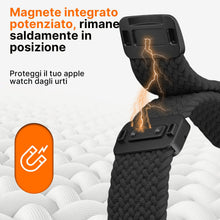 Carica l'immagine nel visualizzatore di Gallery, Fullmosa Cinturino per Apple Watch SE3 44mm 46mm Serie 12 11 10 Nylon