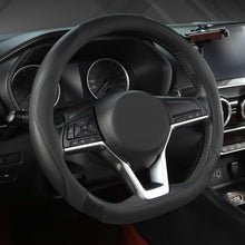 Carica l'immagine nel visualizzatore di Gallery, GIANT PANDA Coprivolante per Nissan, a forma di D, per Qashqai,Juke,X-Trail,Leaf(nero, misura standard)