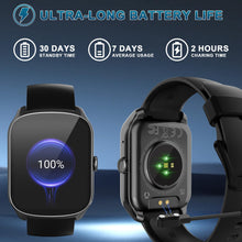 Carica l'immagine nel visualizzatore di Gallery, Smartwatch Uomo Donna, Schermo Curvo HD da 1,95'' Orologio Smartwatch con Effettua/Risposta Chiamate, 112 Sportive Smart