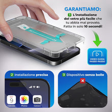 Carica l'immagine nel visualizzatore di Gallery, Deppa [2 Pezzi Pellicola Privacy per iPhone 15 Pro (6.1") | Vetro Temperato Anti-Spia 9H | Copertura Totale | Anti Graff