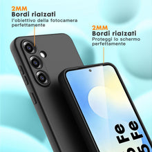 Carica l'immagine nel visualizzatore di Gallery, Vansdon Cover Compatibile con Samsung Galaxy S26 FE / S25 FE - Nero