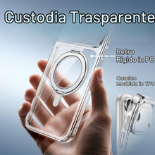 Carica l'immagine nel visualizzatore di Gallery, JETech Cover Supporto Anello Ruotabile 360° per iPhone 18 Pro Max, Chiaro