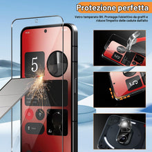 Carica l'immagine nel visualizzatore di Gallery, QULLOO Vetro Temperato per Nothing Phone 2A / 2A Plus / 2a+, 2 Pezzi Pellicola Vetro Protettiva e 2 Pezzi Pellicola Foto