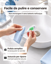 Carica l'immagine nel visualizzatore di Gallery, Termometro digitale per adulti e bambini, misurazione 7S con grande LCD