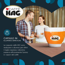 Carica l'immagine nel visualizzatore di Gallery, Hag Capsule Espresso Decaffeinato Classico - 100 Capsule - Intensità 6