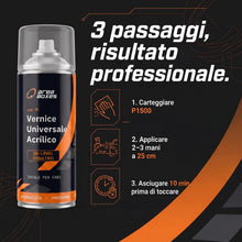 Carica l'immagine nel visualizzatore di Gallery, Area Boxes Vernice Trasparente Spray per Fari Auto | 400 ml | Finitura trasparente 2K Alto Lucido | Adesione al Policarb