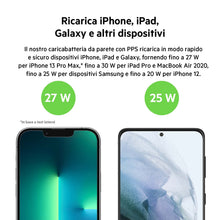 Carica l'immagine nel visualizzatore di Gallery, Belkin Caricabatteria da parete USB-C con PPS (30W), certificato USB-IF, ricarica rapida PD 3.0, caricatore USB C per iP