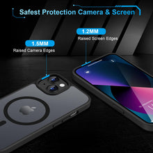 Carica l'immagine nel visualizzatore di Gallery, Cover Custodia Magnetica per iPhone 13 / iPhone 14, Nero