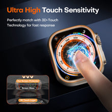 Carica l'immagine nel visualizzatore di Gallery, TOCOL 4 Pezzi Pellicola Protettiva per Apple Watch Ultra 3/2/1, Pellicola in TPU Flessibile Anti-Graffi, Trasparente HD 