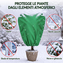 Carica l'immagine nel visualizzatore di Gallery, Lifewit Telo Copri Piante Inverno con Cerniera Laterale, 2 Pack, 120x180 cm