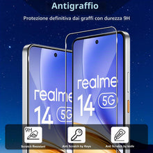 Carica l'immagine nel visualizzatore di Gallery, Datree 2 Pezzi per Realme P3/Realme 14 5G/Realme 14T 5G Pellicola Vetro Temperato, 9H Protezione Anti GraffioCover Amich