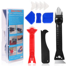 Carica l'immagine nel visualizzatore di Gallery, Strumento per Calafataggio Kit di Strumenti Raschietto e Spatola per Giunti Raschietto in Silicone Prodotto per Rimuover