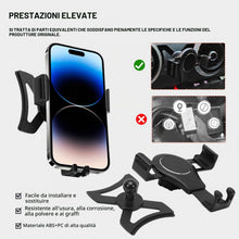 Carica l'immagine nel visualizzatore di Gallery, Porta Telefono Audi A3 8V Supporto Telefono Gravity Auto Lock Stabile Senza Jitter per A3 S3 RS3 8 V 2013–2019 Prese d'a