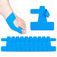 Carica l'immagine nel visualizzatore di Gallery, 30 pezzi di Kinesiotape per Alluce Valgo, Tape Kinesiologico Pre-tagliato per Correzione e Sollievo dal Dolore, Traspira