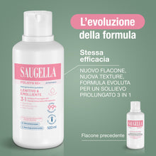Carica l'immagine nel visualizzatore di Gallery, Saugella Poligyn Detergente Intimo Ad Azione Emolliente E Lenitiva Contro Fastidi E Pruriti Intimi - 500 Ml