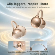 Carica l'immagine nel visualizzatore di Gallery, Cuffie Bluetooth Clip, Di Alta Estetica e Grande Impatto Visivo, Con Design Aperto a Clip Per L'orecchio, Cancellazione 
