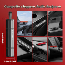 Carica l'immagine nel visualizzatore di Gallery, PUWOWYE 2 in 1 Taglia Cinture di Sicurezza e Rompivetro, Rompi Vetro Auto Emergenza con Vetro di Prova, Rompivetro Auto 