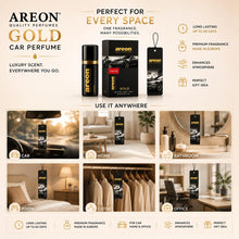 Carica l'immagine nel visualizzatore di Gallery, Areon - Deodorante/profumatore per auto, oro (Gold), 50 ml