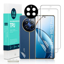 Carica l'immagine nel visualizzatore di Gallery, Ibywind 2 Pezzi Pellicola Protettiva per Realme 12 Pro/Realme 12 Pro+ 6,7"+1 Protettore Len Della fotocamera+1 Pellicola
