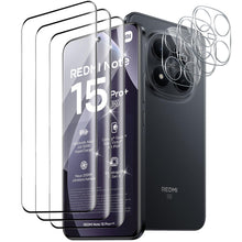 Carica l'immagine nel visualizzatore di Gallery, Pellicola Vetro Temperato per Xiaomi Redmi Note 15 Pro Plus 5G/Poco M8 Pro con Protezione Lente Pellicola Fotocamera, Du