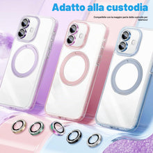 Carica l'immagine nel visualizzatore di Gallery, Pellicola Fotocamera per iPhone 12/12 Mini, Diamante Scintillante Pellicola Protettiva per Schermo Della Fotocamera in V
