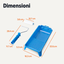 Carica l'immagine nel visualizzatore di Gallery, Amazon Basics Kit di rulli in schiuma, rullo da 10,2 cm, confezione da 8