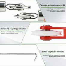Carica l'immagine nel visualizzatore di Gallery, 3 Pezzi Zanzariera Finestra Ricambio Strumento