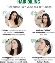 Carica l'immagine nel visualizzatore di Gallery, Equilibra Olio di Rosmarino per Capelli, 100 ml, Adatto anche per la barba
