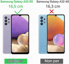 Carica l'immagine nel visualizzatore di Gallery, Captor Cover Trasparente per Samsung Galaxy A32 5G (Non per 4G), Custodia TPU in Silicone Flessibile Morbida e Sottile, 