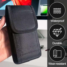 Carica l'immagine nel visualizzatore di Gallery, Porta Cellulare Da Cintura Tattico, Nero, Standard, Compatibile Con Sistema Molle, Custodia Universale Per Smartphone, B