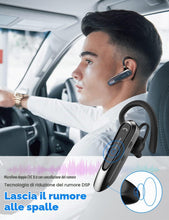 Carica l'immagine nel visualizzatore di Gallery, New Bee Auricolare Bluetooth Singolo con Doppio Microfono V5.0