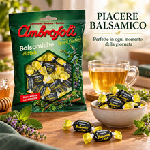 Carica l'immagine nel visualizzatore di Gallery, Ambrosoli Caramelle Balsamiche al Miele, 135g