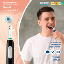 Carica l'immagine nel visualizzatore di Gallery, 8 Testine Morbide Spazzolino Elettrico Ricambio Compatibile con Oral-B per Gengive Sensibili CliniCaps SoftSense Vital C