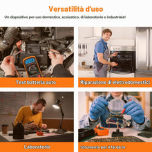 Carica l'immagine nel visualizzatore di Gallery, ULTRICS Multimetro Digitale, Tester per Tensione AC/DC, Corrente DC, Ohm