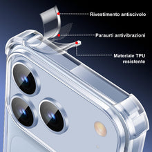 Carica l'immagine nel visualizzatore di Gallery, Yohii 5 in 1 Cover per iPhone 18 Pro, Trasparente