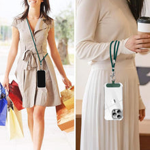 Carica l'immagine nel visualizzatore di Gallery, Vauki Cordino per Cellulare Telefono Universale Tracolla Regolabile Collana Collo Nylon Catena Laccio per Cellulare e Pa