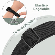 Carica l'immagine nel visualizzatore di Gallery, Vancle Cinturino per Xiaomi Mi Band 8 &amp; Mi Band 9 Orogolio, Elastico Sport Cinturini in Nylon per Xiaomi Mi Smart Band 8