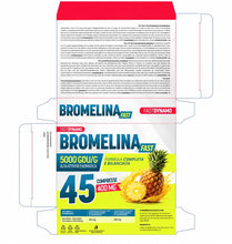 Carica l'immagine nel visualizzatore di Gallery, Bromelina Drenante Dimagrante Extra Forte 5000 GDU/G Gambe Pancia Piatta Detox Anticellulite Alto Dosaggio Integratore C