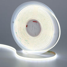 Carica l'immagine nel visualizzatore di Gallery, GOMING 12V 5mm Larghezza COB Striscia LED Bianco Freddo 6000K 5M CRI 93+