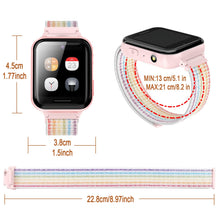 Carica l'immagine nel visualizzatore di Gallery, PTHTECHUS Smartwatch per Bambini, Telefono Smartwatch con Lettore Musicale per Ragazzi e Ragazze Giochi SOS Contapassi T