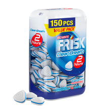 Carica l'immagine nel visualizzatore di Gallery, Frisk Clean Breath, Caramelle Dure Gusto Peppermint, Senza Zucchero, Due Ore di Freschezza, Microcompresse con Zinco, co