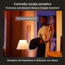 Carica l'immagine nel visualizzatore di Gallery, Philips Hue Milliskin, Faretto a incasso, 70 mm, Bianco, Confezione singola