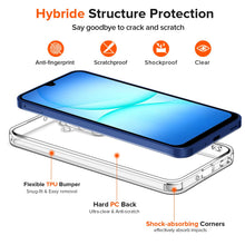 Carica l'immagine nel visualizzatore di Gallery, iVoler Cover Trasparente Anti Ingiallimento per Samsung Galaxy A18 / A17 4G / 5G con 2 Pezzi Pellicola Vetro Temperato, 