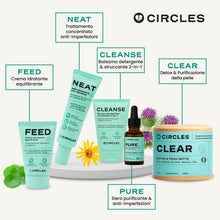 Carica l'immagine nel visualizzatore di Gallery, Circles CLEAR Integratore Pelle Donna Zinco Bardana Ortica 60 Capsule