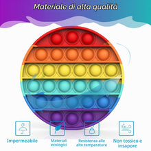 Carica l'immagine nel visualizzatore di Gallery, Silicone Push e Pop Bubble Sensory Fiddling Toy, ansia di sollievo Finger Toy Autismo Bisogno Speciali Unpacking Stress 