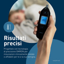 Carica l'immagine nel visualizzatore di Gallery, OMRON Gentle Temp 533 Termometro auricolare bambini e neonati preciso