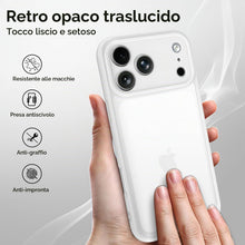 Carica l'immagine nel visualizzatore di Gallery, iVoler Cover Opaca per iPhone 18 Pro/iPhone 17 Pro, [Antiurto di Grado Militare] Custodia con Assorbimento degli Urti Tr